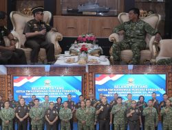 Panglima Koarmada III Terima Courtesy Call Direktur Eksekusi Jampidmil Kejaksaan Agung RI
