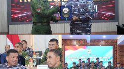 Panglima Koarmada III Terima Kunjungan Kerja Pangkogabwilhan III