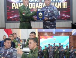 Panglima Koarmada III Terima Kunjungan Kerja Pangkogabwilhan III