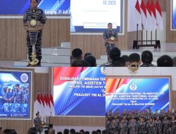 Panglima Koarmada III Terima Kunjungan Waaster Kasal dalam Rangka Safari Teritorial Tahun 2026