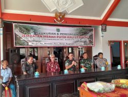 Dandim 0818/Malang-Batu Resmikan Jembatan Garuda Merah Putih, Perkuat Akses Antarwilayah di Ngantang