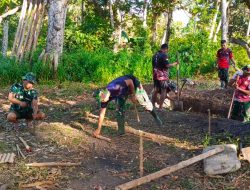 Satgas TMMD KODIM 1707/Merauke Wujudkan Hidup Lebih Bersih dan Sehat Melalui Pembangunan MCK