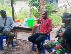Di Balik Pembangunan TMMD, Terjalin Keakraban TNI dan Warga Kampung Wanam
