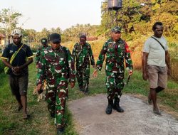 Pantau Langsung Progres TMMD, Letkol Inf Bayu Prabowo Tegaskan Pembangunan untuk Kesejahteraan Warga Wanam