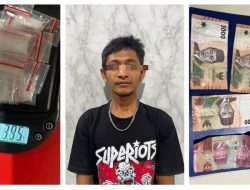Penggerebekan Losmen di Muaradua, Satresnarkoba Polres OKU Selatan Amankan Pengedar Sabu