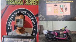 Polda Sumsel Gagalkan Peredaran Narkoba di Muara Enim, Sabu 25,38 Gram Disita