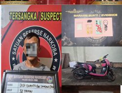 Polda Sumsel Gagalkan Peredaran Narkoba di Muara Enim, Sabu 25,38 Gram Disita