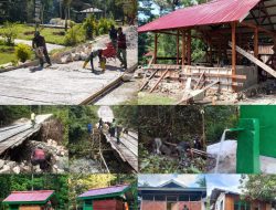 9 Hari TMMD Ke-129 di Kampung Sesor, Pembangunan Melaju Pesat, Semangat Gotong Royong Kian Menguat