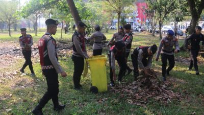 Dukung Gerakan Indonesia Asri, Polda Sumsel Gelar Program Belida di Jakabaring Sport Center
