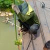 Tinggal Pasang Lantai dan Railing, Jembatan Gantung Sawang Makin Dekat Bisa Dilalui Warga