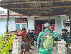 TNI Hadir Ditengah Segala Kondisi Masyarakat Pelosok Papua