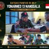 Tingkatkan Derajat Kesehatan di Ujung Negeri, Pos Kampung Jasa Satgas Pamtas Yonarmed 13/Nanggala Gelar Pelayanan Kesehatan Gratis