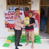 Polsek Tanjung Raya dan Polsek Simpang Pematang Gelar Gerakan Pangan Murah