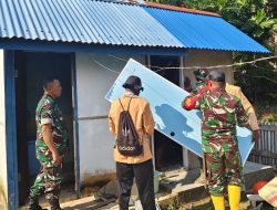 Gotong Royong TNI, Mahasiswa dan Warga, Rehabilitasi Gereja Serta Pembangunan MCK di Serapu