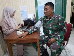 Kodim Sleman Rutin Cek Kesehatan Personel