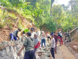 Ras Terkuat Dimuka Bumi Turut Berbaur Sukseskan TMMD Di Brenggolo