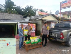 Polsek Tanjung Raya dan Polsek Simpang Pematang Kembali Gelar Gerakan Pangan Murah