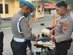 Propam Polda PBD Gelar Razia THM dan Gaktiblin di Polres Raja Ampat, Tegakkan Disiplin Personel