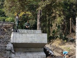 Yakinkan Progress Sesuai Kasdim Tinjau Pembangunan Jembatan Garuda
