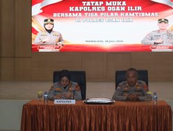 Perkuat Sinergi Tiga Pilar, Polres Ogan Ilir Gelar FGD Penguatan Kamtibmas dan Pencegahan Kejahatan