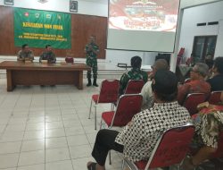Kasdim 0735/Surakarta Berikan Materi Wasbang dan Bela Negara Kepada Masyarakat