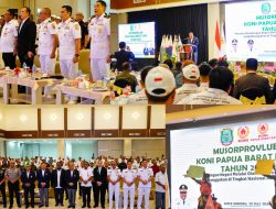 Koarmada III Hadiri Pembukaan Musorprovlub KONI Papua Barat Daya Tahun 2026