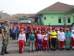 Kodim Sleman Kenalkan Profesi TNI Kepada 287 Murid SD