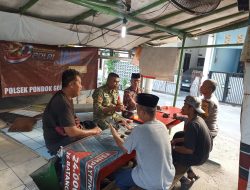 Polsek Pondok Gede Serap Aspirasi Warga Lewat Program Jaga Jakarta On The Spot di Jaticempaka