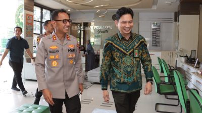 Hari Pertama Jabat Kapolres Malang, AKBP Rulian Syauri Silaturahmi ke PN Kepanjen dan Kejari