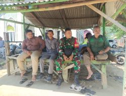 Komsos Babinsa Koramil 16/Banda Sakti, Pererat Silaturahmi dan Jaga Kondusivitas Wilayah
