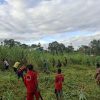 Satgas Yonif 123/Rajawali dan Warga Gotong Royong Sambut HUT Ke-81 RI, Perkuat Nasionalisme di Distrik Suator