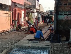 Kodim 0735 Surakarta Hadirkan Semangat Gotong-royong & Kebersamaan Membangun Sasaran Fisik
