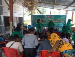 Dansatgas TMMD Ke-129 Kodim 1807/Sorsel Bersama Persit Dorong Kemandirian Ekonomi Warga Melalui Penyuluhan dan Pelatihan UMKM