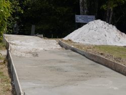 TMMD Ke-129 Kodim 1807/Sorong Selatan Benahi Akses Air Terjun Kampung Sesor, Dorong Kemajuan Pariwisata Daerah