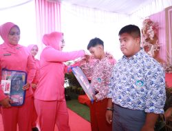 Polda Sumsel Wujudkan Pendidikan Inklusif Lewat Bakti Sosial Bhayangkari di Pagar Alam