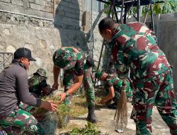 Danrem 132/Tadulako Turun Langsung pada Karya Bakti Semarak HUT ke-1 Kodam XXIII/Palaka Wira