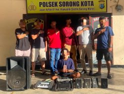 Team Macan Polsek Sorong Kota Berhasil Ringkus Pelaku Pencurian