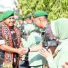 Kunjungan Kerja Danrem 044/Gapo di Makodim 0403/OKU