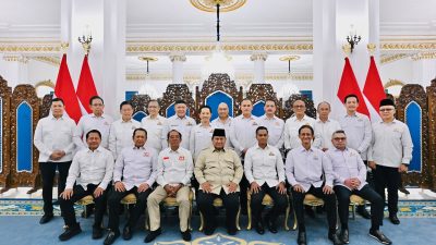 Hadiri Pertemuan KADIN Indonesia dengan Presiden Prabowo Subianto, Bamsoet Tegaskan Sinergi Pemerintah dan Dunia Usaha Jadi Kunci Hadapi Gejolak Ekonomi Dunia