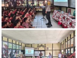 Bhabinkamtibmas Berikan Penyuluhan di SMPN 1 Jelimpo, Tanamkan Disiplin dan Cegah Kenakalan Remaja Sejak Dini