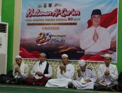 Kapolda Sumsel Inisiasi Khataman Al-Quran 80 Hafiz Semalam Suntuk, Wujud Syukur Hari Bhayangkara ke-80