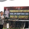 Negara Hadir Berantas Senpi Ilegal, Polda Sumsel Musnahkan 397 Senjata Api Hasil Ops Senpi Musi 2026