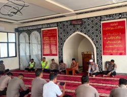 Perkuat Mental dan Spiritual Personel, Polres Mesuji Gelar Binrohtal Rutin