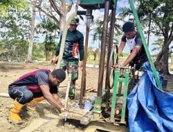 Kodim 1707/Merauke Hadir, Wujudkan Air Bersih Untuk Warga Serapu