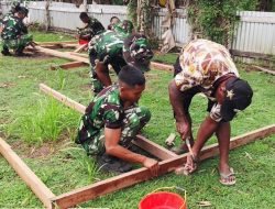 Renovasi Gereja Santo Yosep Serapu Dimulai, Wujud Nyata TNI AD Hadir Ditengah Masyarakat