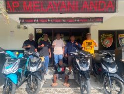 Tim Opsnal Elang Polsek Sorong Barat Ungkap Kasus Curanmor