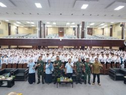 Membentuk Tenaga Kesehatan Berkarakter, Danrem 031/Wira Bima Isi Pembekalan PKKMB Poltekkes Kemenkes Riau
