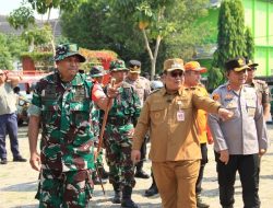 Kodim 0728/Wonogiri Dan Pemkab Wonogiri Gelar Apel Kesiapsiagaan Penanggulangan Bencana
