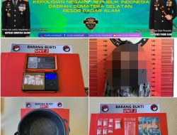 Ungkap Peredaran Sabu, Satresnarkoba Polres Pagaralam amankan Dua Pelaku di Rumah Kontrakan