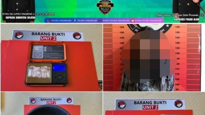Ungkap Peredaran Sabu, Satresnarkoba Polres Pagaralam amankan Dua Pelaku di Rumah Kontrakan